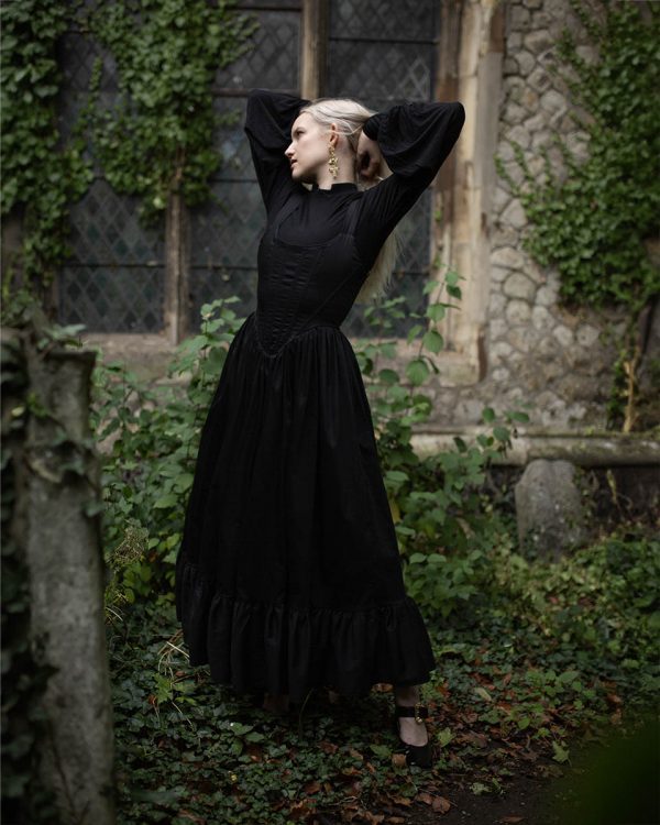 Boleyn Dress Black