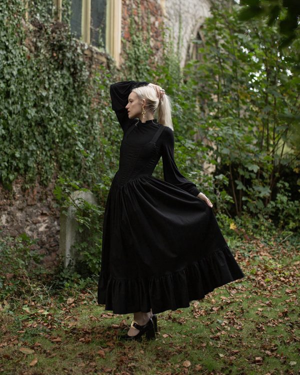 Boleyn Dress Black