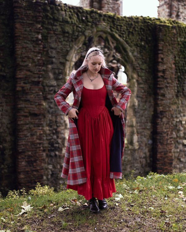 Tartan Greatcoat & Boleyn Dress